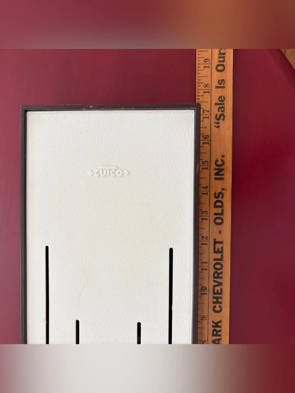 Cutco 5 Piece Knife & Fork Tray